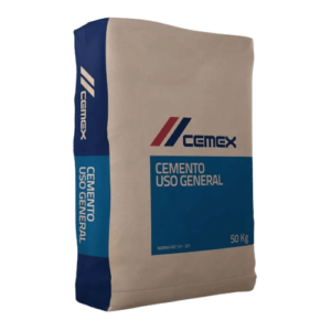 Bulto de cemento de 50kg de marca Cemex